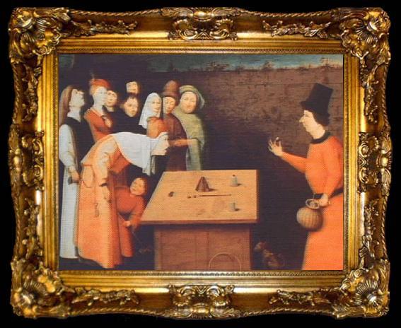 framed  BOSCH, Hieronymus The Magician gfh, ta009-2